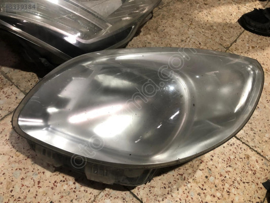 RENAULT KANGOO 2 GRİ NİKELAJ SOL FAR