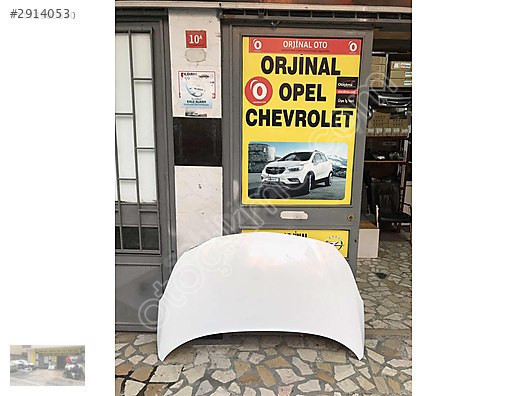 Opel corsa e beyaz renk ön kaput ORJİNAL OTO OPEL ÇIKMA