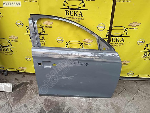 OPEL CORSA F SAĞ ÖN KAPI NARDO GRİ ÇIKMA ORJİNAL YEDEK PARÇA