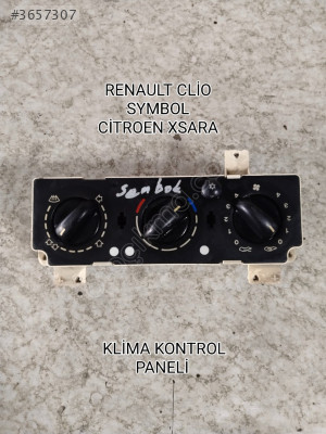 RENAULT CLİO SYMBOL CİTRÖEN XSARA KLİMA KONTROL PANELİ