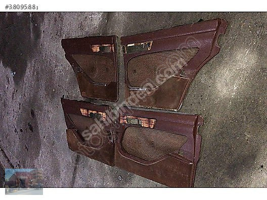 MERCEDES W126 S-CLASS ORJ. BORDO KAPI DÖŞEME TAKIMI