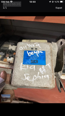 Kia sephia aırbag beyni