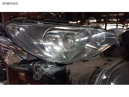 Peugeot 206 Modeli İçin Sağ Ön Far - Oto Çıkma Parçal