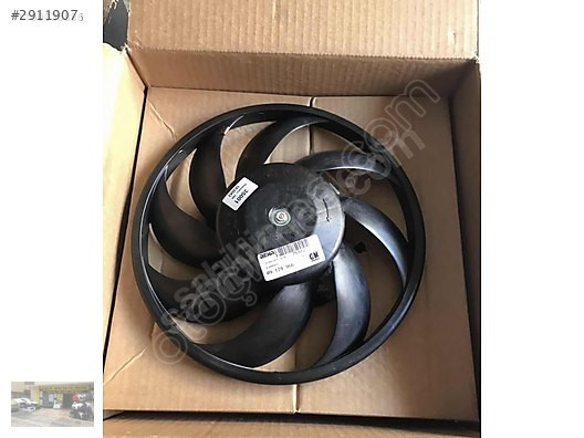 9129966 opel corsa c dizel sıfır orjinal gm klima fan motoru