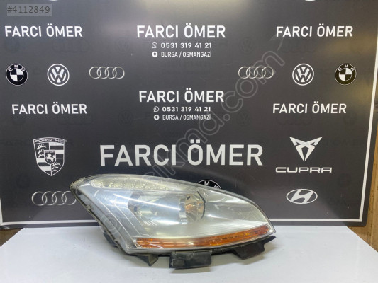 CİTROEN C4 PİCASSO SAĞ ÖN FAR ORJİNAL
