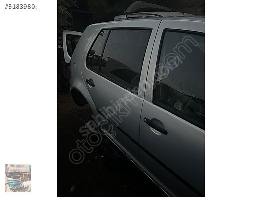 vw golf 4 1.6 benzinli dolu sağ arka kapı