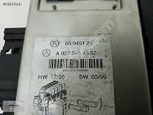 A0275454532 Mercedes W220 Sam Beyni