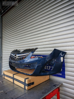 OPEL CORSA D MAVİ ÖN TAMPON-PANJUR-2010-2014-DÜZCE ÇIKMA