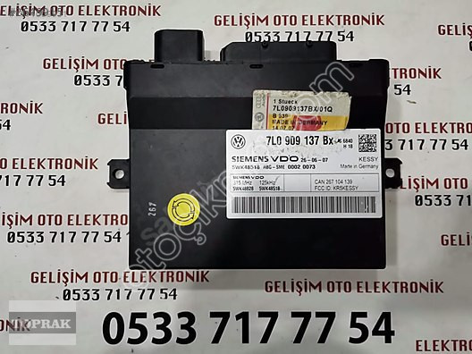 7L0909137BX VW TOUAREG HIRSIZLIK KİLİTLEME ÜNİTESİ
