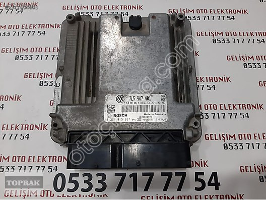 7L5907401 7L0907401H 0281015887 PORSCHE CAYENNE MOTOR BEYNİ
