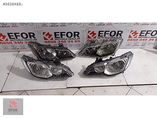 HONDA CİVİC SAĞ-SOL FAR TAKIM ORJİNAL ÇIKMA YEDEK PARÇA 06-08