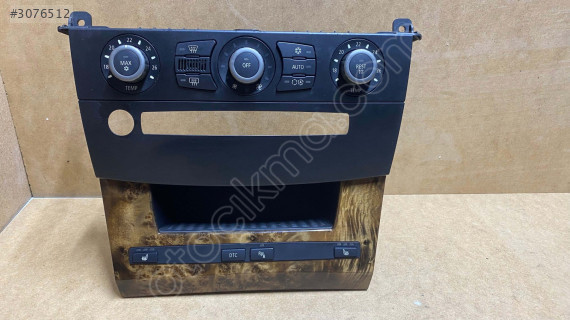 BMW E60 Klima Kontrol Paneli Maunlu Set