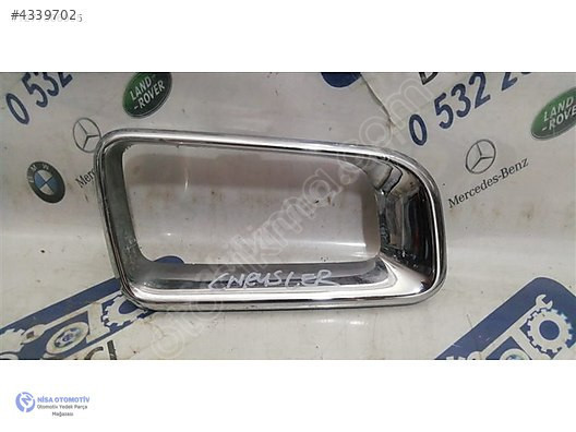 JEEP COMPASS ÖN TAMPON SOL NİKELAJ ÇERÇEVESİ 491507CRMAA