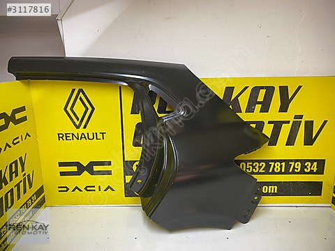 805773769R RENAULT CLİO 5 SOL ARKA ÇAMURLUK ORJ RENKAY OTO