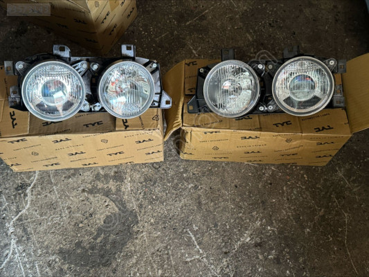 BMW E34 SIFIR FAR TAKIMI SAĞ FAR SOL FAR TYC MARKA - ERCAN TİC