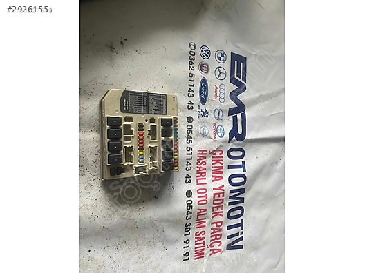 1.5 Nissan Note sigorta kutusu EMR OTOMATİV