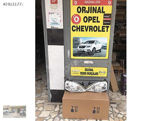 Opel corsa c sıfır muadil sağ sol takım farlar ORJİNAL OTO
