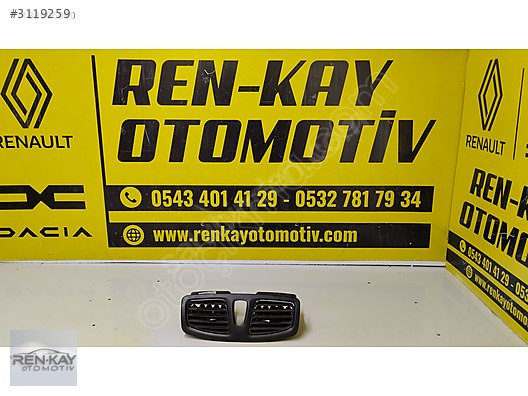 682600998R RENAULT FLUENCE ORTA HAVALANDIRMA IZGARASI RENKAY OTO