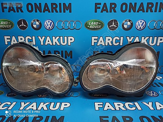MERCEDES A180 DÜZ SIFIR ORJİNAL FAR