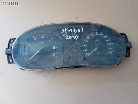 renault symbol 2010 1.5 gösterge/km saati (son fiyat)