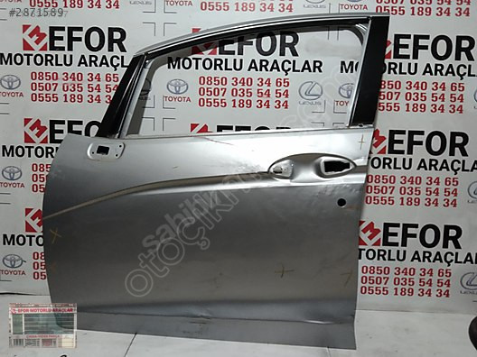 HONDA JAZZ ORJİNAL ÇIKMA SOL ÖN KAPI MODEL:15-19