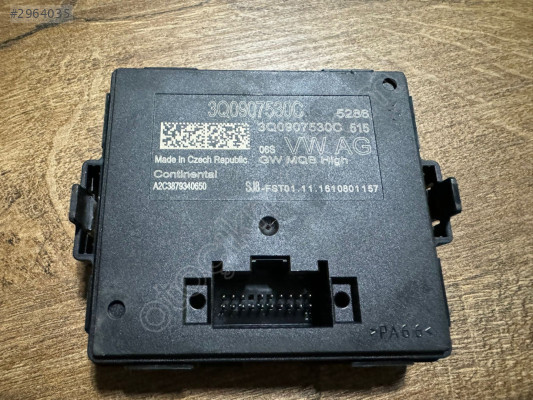 2015-19 VW PASSAT B8 GATEWAY KONTROL BEYNİ 3Q0907530C ORJ ÇIKMA