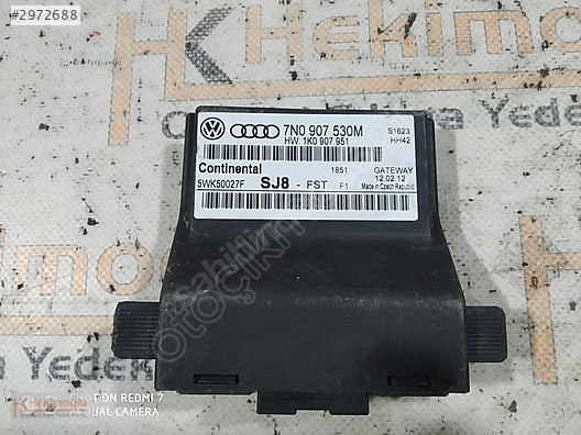VW GOLF JETTA SCİROCCO LEON GATEWAY KONTROL ÜNİTESİ 7N0907530M 7