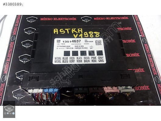 OPEL ASTRA K BCM BEYNİ 13514637