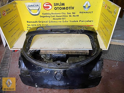 RENAULT MEGAN 3 ÇIKMA ORJİNAL BAGAJ KAPAĞI VE DİĞER PARÇALARI