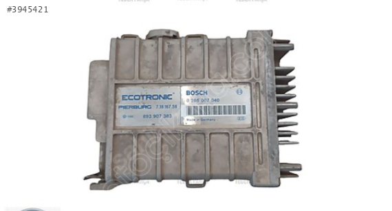 VOLKSWAGEN GOLF MOTOR BEYNİ ORJİNAL 893907383