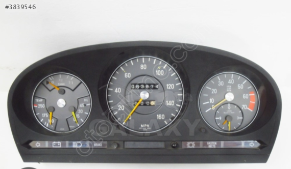 MERCEDES-BENZ W116 KİLOMETRE SAATİ ORJİNAL ÇIKMA 87001021