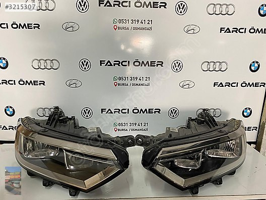 VW PASSAT B8 ÖN SAĞ SOL FAR ORJİNAL HATASIZ