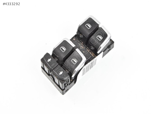 Audi A8 4H Ön Sol Cam Açma Düğmesi Orijinal Garantili Çıkma