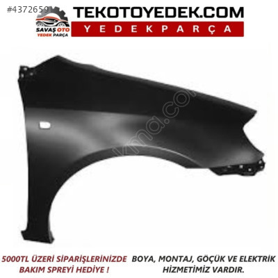 COROLLA S.W ÖN ÇAMURLUK SAĞ SOL 2002 2003 2004 2005 2006 KAMPANYA