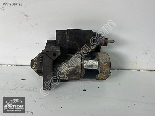 RENAULT SCENİC 2 1.5 DCİ MARŞ DİNAMOSU HATASIZ MONTECAR