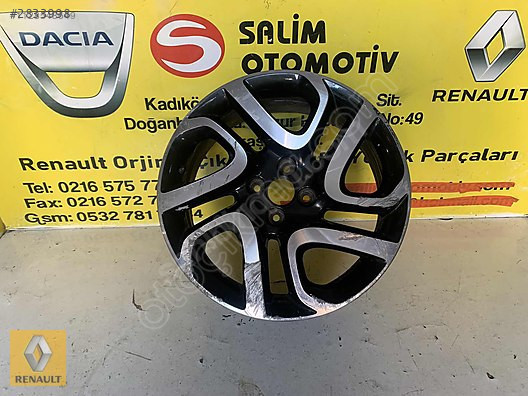 Orjinal Renault Captur Çıkma Jant ve Diğer Parçalar