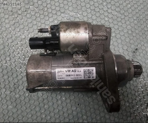 AUDİ A3 2012 OTOMATİK DİZEL CAYC  MARŞ MOTORU -ALKAN OTOMOTİV-