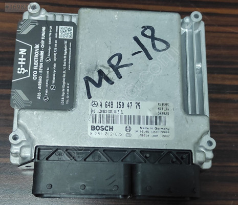MERCEDES MOTOR BEYNİ EDC16C2 A6461533079 A6461506179 A6461521991