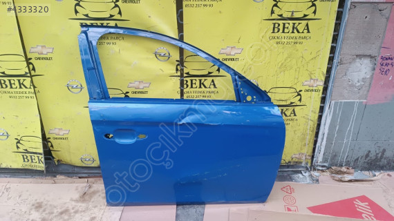 OPEL CORSA F SAĞ ÖN KAPI MAVİ ÇIKMA ORJİNAL YEDEK PARÇA