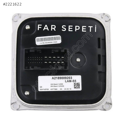 MERCEDES ML W166 FAR LED BEYNİ SIFIR 2011-2015 UYUM A2189009