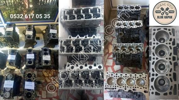 Volkswagen Crafter Motor 2.0 CKU Blok Kapak Krank