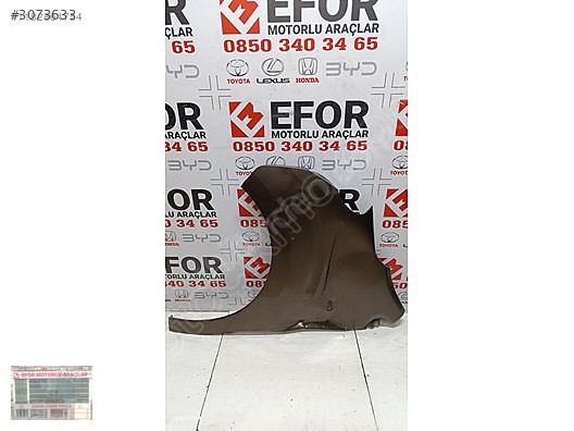 TOYOTA PROACE VERSO SOL ÖN ÇAMURLUK ÇIKMA ORJİNAL YEDEK PARÇA