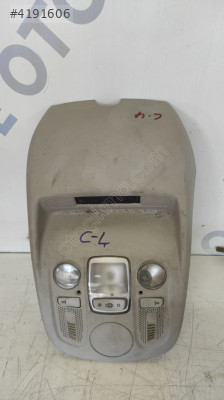 citroen c4 2014 çıkma orjinal tavan lambası (son fiyat)