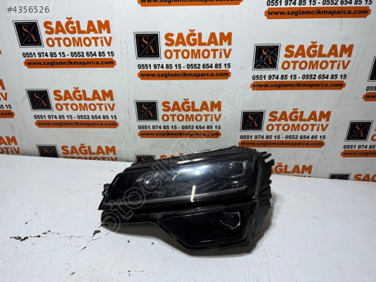 ÇIKMA SKODA KAROQ SOL ÖN FAR LEDLİ OEM 57B941015D