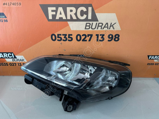 DOBLO 4 SİYAH ZEMİN SOL FAR ORJİNAL