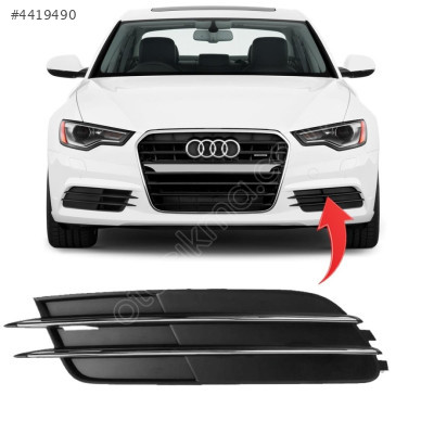 4G0807681Z A6 2012-2014 SİS KAPAGI SİSSİZ SOL KROMLU KUŞAK