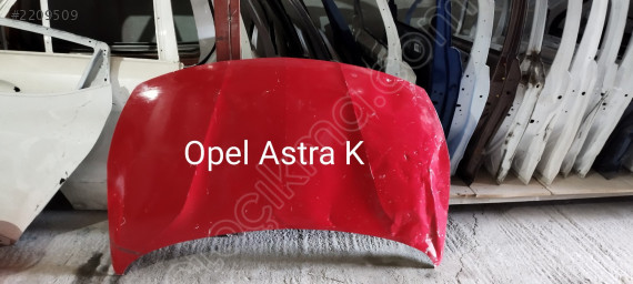 Opel Astra K çıkma motor kaputu