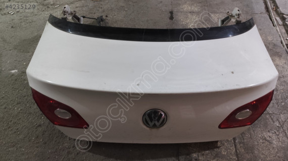 VOLKSWAGEN CC BAGAJ KAPAĞI HATASIZ BEYAZ DOLU ORİJİNAL PARÇA