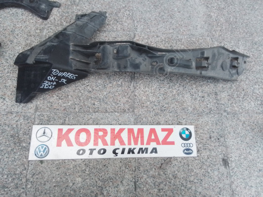 VOLKSWAGEN TOUAREG SOL ÖN TAMPON BRAKETI 2007-2010