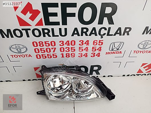 TOYOTA AVENSİS SIFIR SAĞ FAR 01-02 OEM NO: 81130-05080